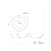 Luxe Life Bathtub Dimensions - อ่างอาบน้ำลักซ์ไลฟ์ รุ่น LLBTO-0006